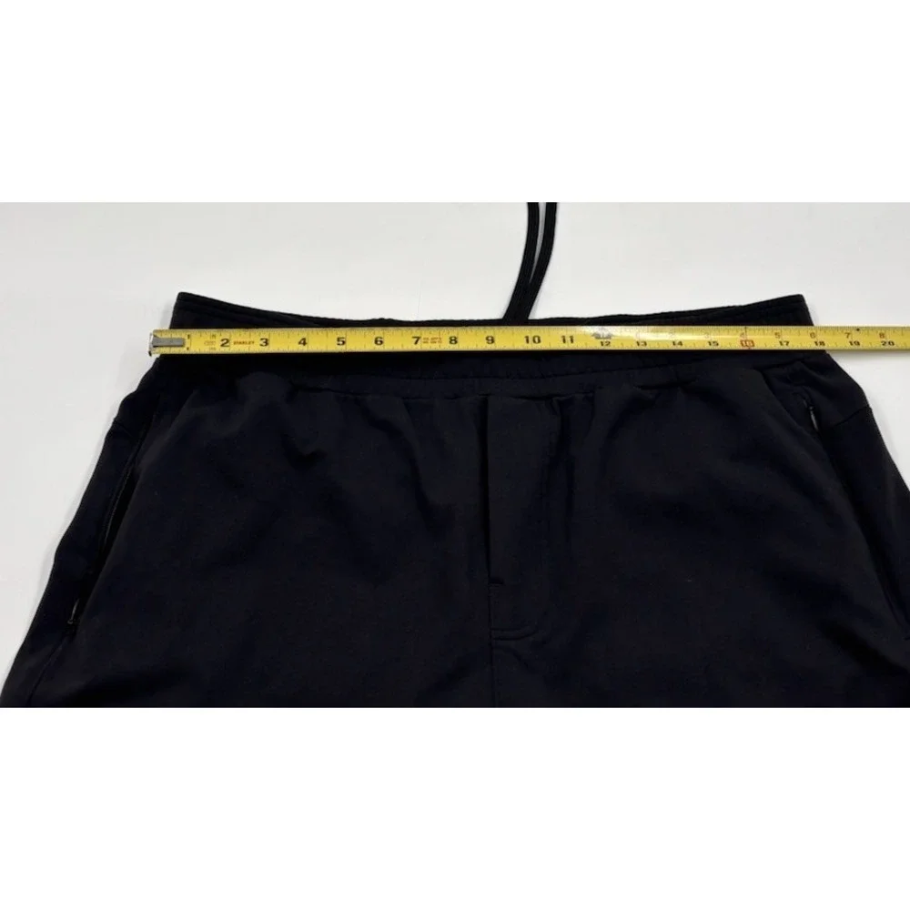 Public Rec Men's 38/34 Nylon Blend Black Straight‎ Leg Athletic Sweatpants